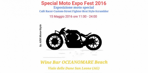 Special Moto Expo Fest - 15 Maggio 2016 Agrigento