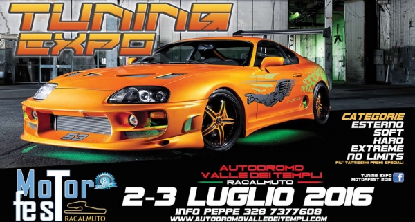 Tuning Expo Motorfest 2016 - 2/3 Luglio 2016 Racalmuto (AG)