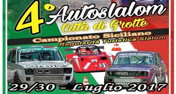 4° Autoslalom Città di Grotte - 29 e 30 Luglio 2017