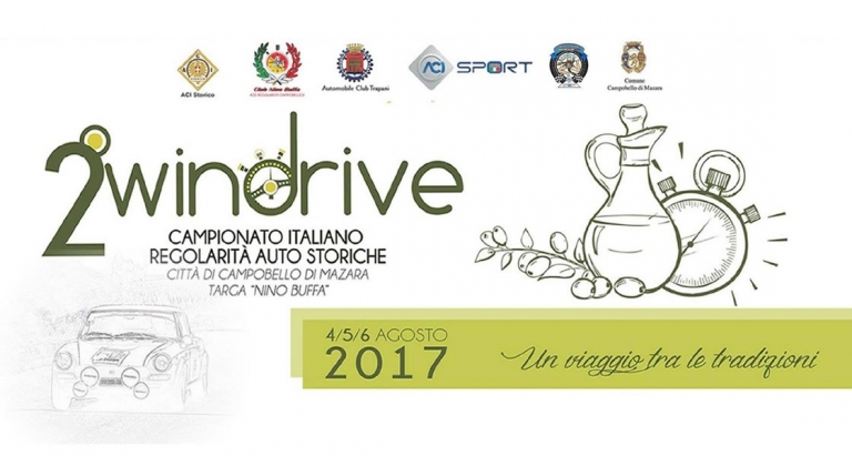 Programma 2° Windrive Campionato Auto Storiche - dal 4 al 6 Agosto 2017