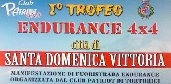 1° Trofeo Endurance 4x4 - 15 Maggio 2016 Santa Domenica Vittoria (ME)