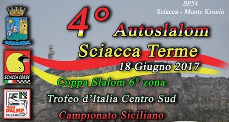 4° Autoslalom Sciacca Terme - 18 Giugno 2017