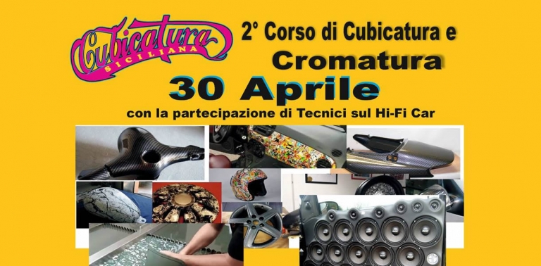 2° Concorso di Cubicatura e Cromatura - 30 Aprile Avola (SR)