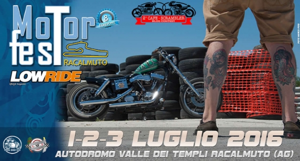 Motorfest Racalmuto 8 - Dall&#039; 1 al 3 Luglio 2016 Racalmuto (AG)