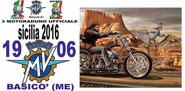 3° MotoRaduno ufficiale MV Agusta Sicilia 2016 - 19 Giugno Basicò (ME)