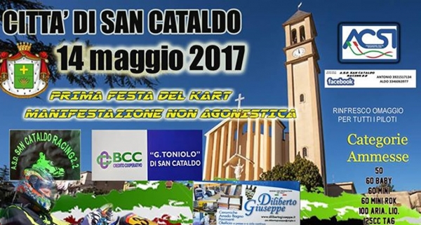I° Festa del Kart - 14 Maggio 2017 San Cataldo (CL)