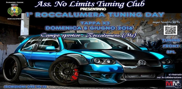 1° ROCCALUMERA TUNING DAY -- 5 Giugno 2016 Roccalumena (ME)