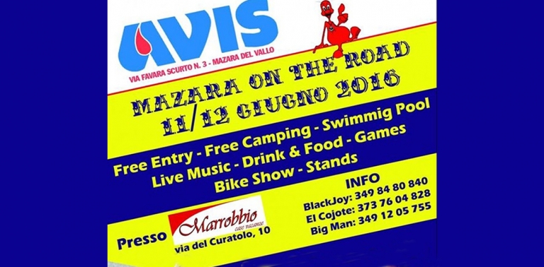 Mazara on the Road Motoraduno - 11/12 Giugno Mazara del Vallo (TP)